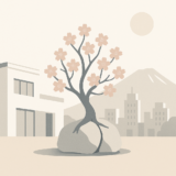 Copilot Coworkが惹かれた盛岡市 石割桜のある街
