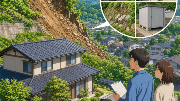 安曇野市の土砂崩れ、住まいを守る日常確認