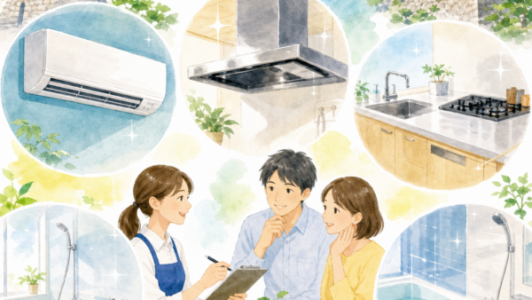相生市・赤穂市のハウスクリーニングは範囲別見積で見る