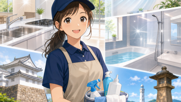 相生市・赤穂市の水回り2点と単品清掃見積