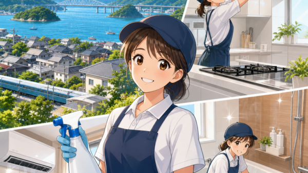 相生市・赤穂市のレンジフードと浴室清掃見積
